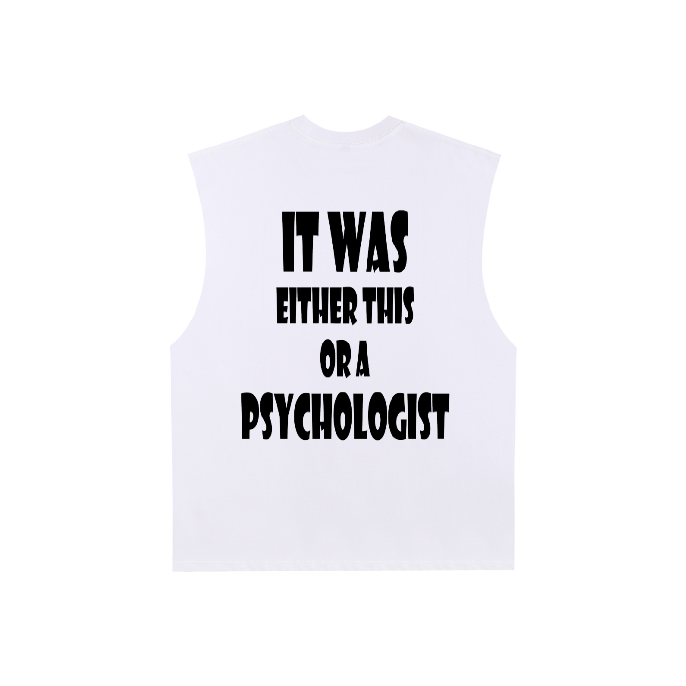 Iron Therapy Tank - White