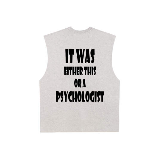 Iron Therapy Tank - Light Grey