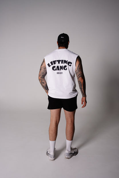 Lifting Gang Tank - White