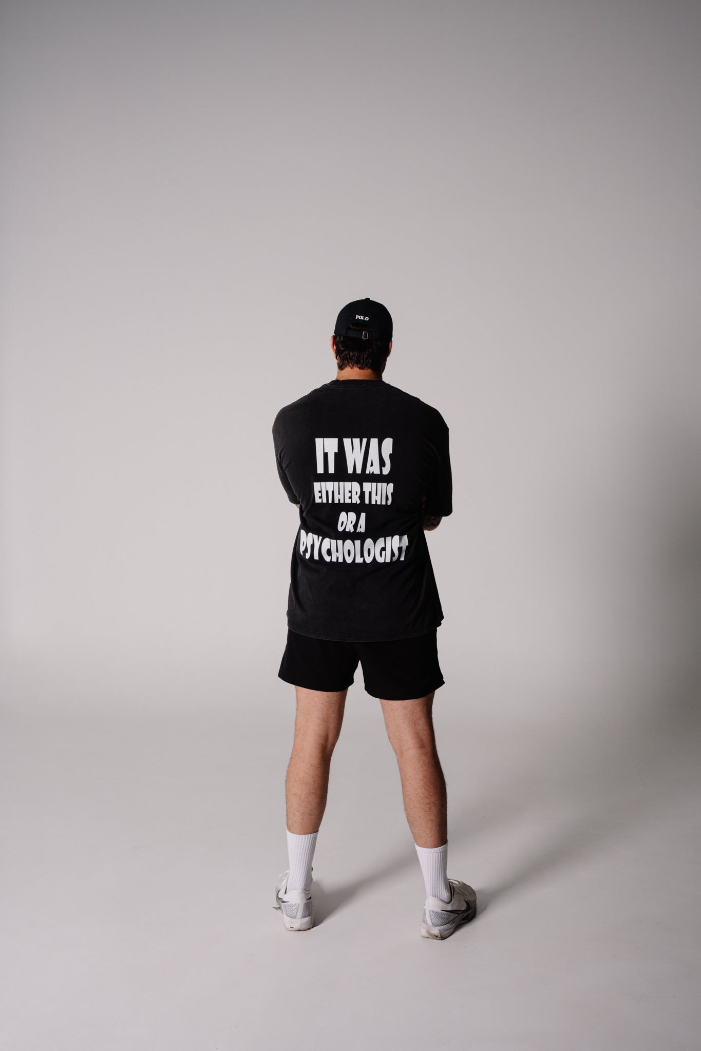 Heavyweight Iron Therapy Tee Vintage Washed - Batik Black