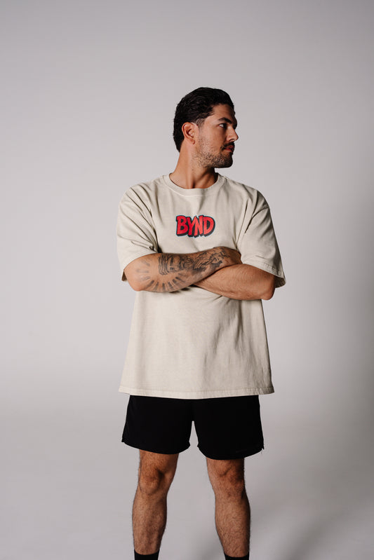FORGED Heavyweight Vintage Tee - Apricot Red