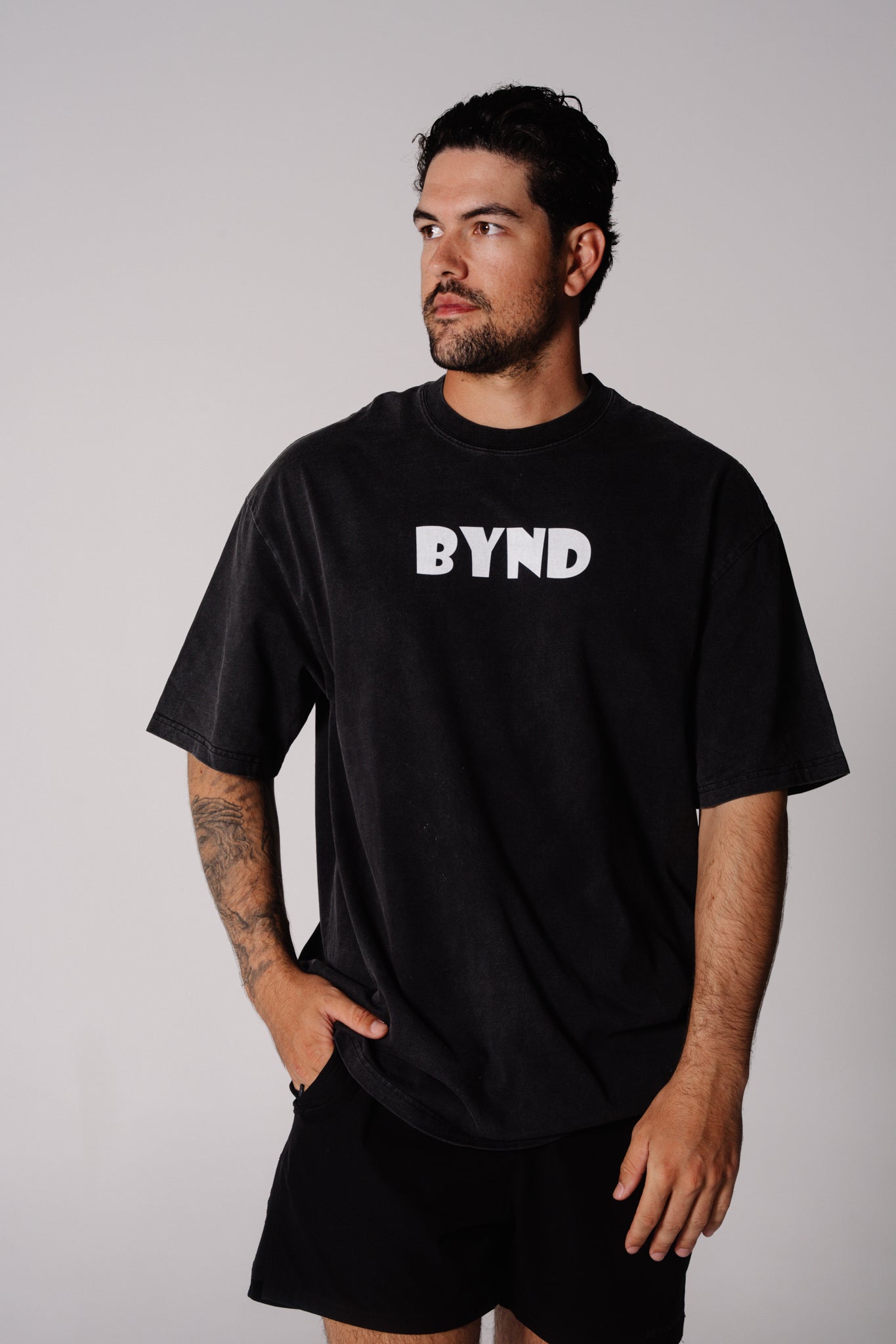 Zero Filter Heavyweight Tee Vintage Washed - Batik Black