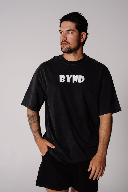 Zero Filter Heavyweight Tee Vintage Washed - Batik Black