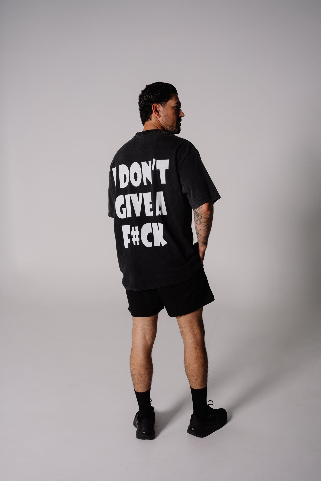 Zero Filter Heavyweight Tee Vintage Washed - Batik Black