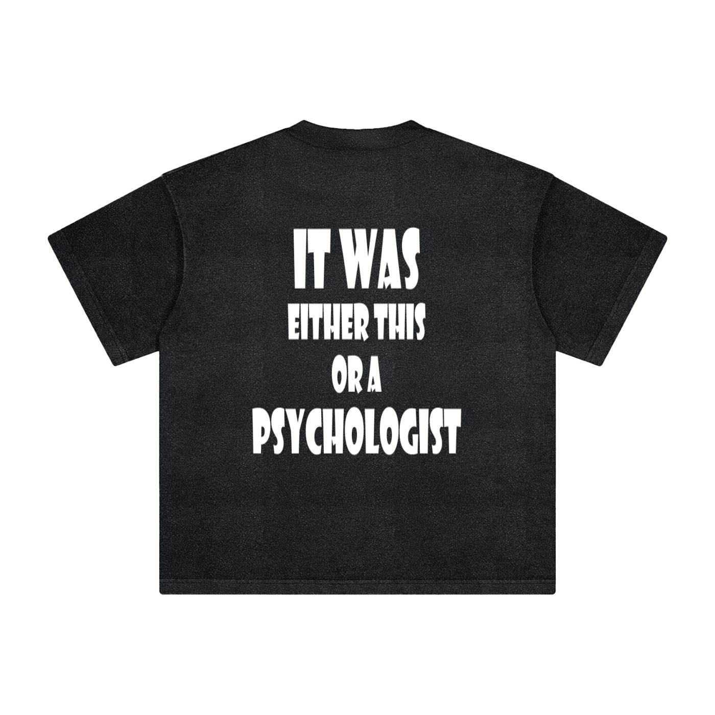 Heavyweight Iron Therapy Tee Vintage Washed