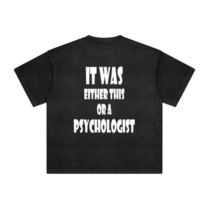 Heavyweight Iron Therapy Tee Vintage Washed